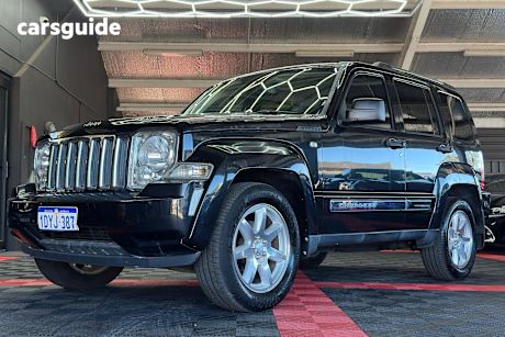 Black 2012 Jeep Cherokee SUV LIMITED 4X4