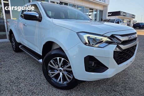 White 2025 Isuzu D-MAX Ute Tray LS-U 4X4