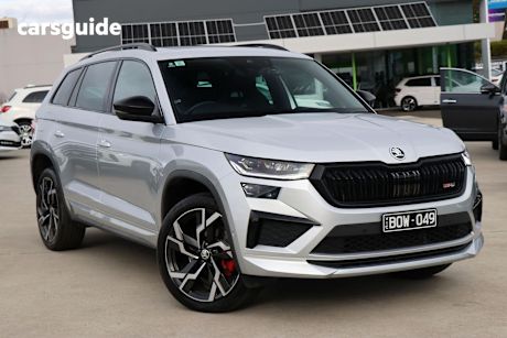 Silver 2023 Skoda Kodiaq SUV RS 4X4