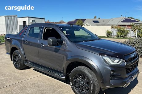 Grey 2022 Isuzu D-MAX Crew Cab Utility X-Terrain (4X4)