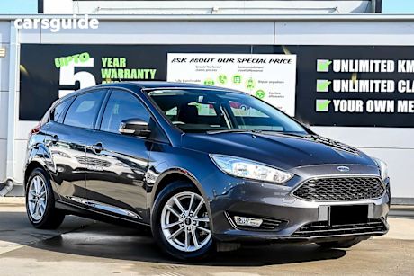 Grey 2016 Ford Focus Hatchback Trend
