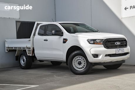 White 2020 Ford Ranger Super Cab Chassis Xl 3.2 (4X4)