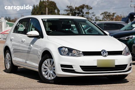 White 2017 Volkswagen Golf Hatch 92TSI TRENDLINE F