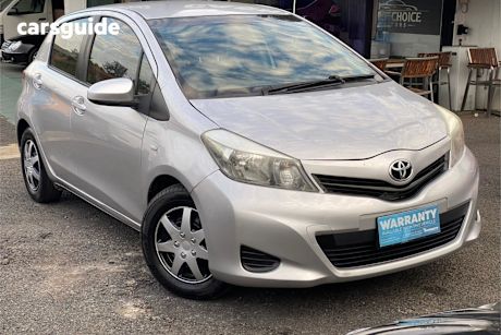 Silver 2011 Toyota Yaris Hatch YR F