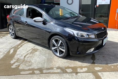 Black 2017 Kia Cerato Hatch SPORT F