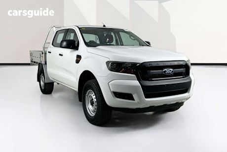 White 2016 Ford Ranger Crew Cab Pickup Xl 2.2 Hi-Rider (4X2)