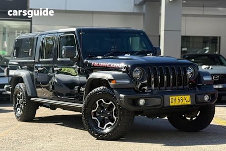 Black 2021 Jeep Gladiator Ute Tray RUBICON 4X4