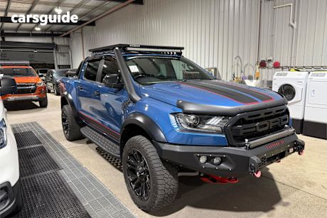 Blue 2021 Ford Ranger Double Cab Pick Up Raptor X 2.0 (4X4)