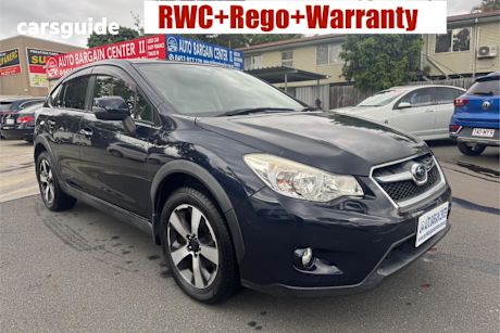 Blue 2013 Subaru XV Wagon Eyesight Hybrid 2.0I (Hybrid)