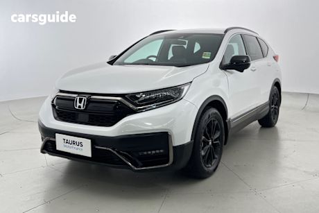 White 2023 Honda CR-V SUV BLACK EDITION F