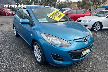 Blue 2012 Mazda Mazda2 Hatch NEO F