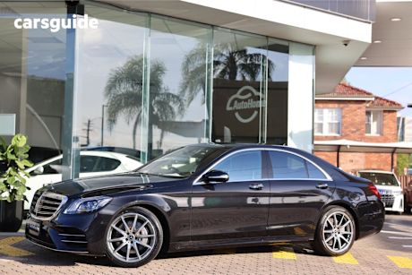 Black 2018 Mercedes-Benz S-Class Sedan S450 R