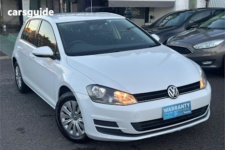White 2013 Volkswagen Golf Hatch 90TSI F