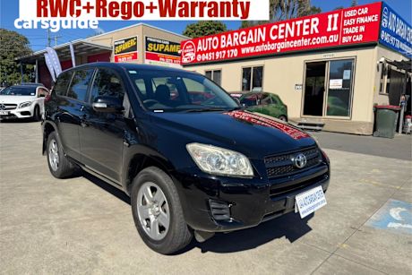 Black 2009 Toyota RAV4 Wagon Cv (4X4)