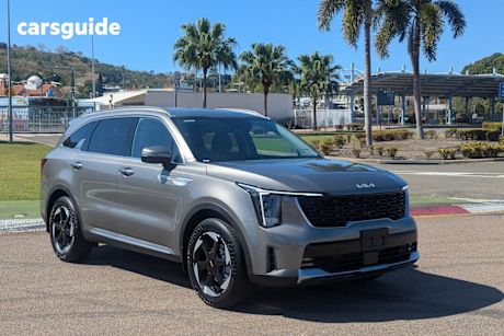 Brown 2025 Kia Sorento Wagon Sport+ 7 Seat