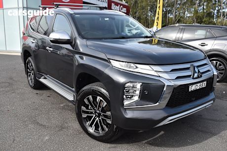 Grey 2020 Mitsubishi Pajero Sport SUV EXCEED 4X4
