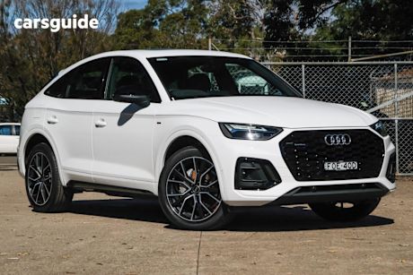 White 2024 Audi Q5 SUV 40 TDI S LINE 4X4