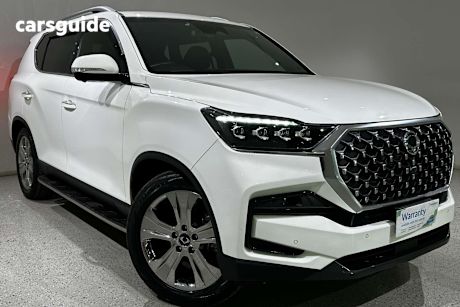 White 2021 Ssangyong Rexton SUV ULTIMATE 4X4