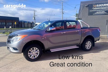 Grey 2015 Mazda BT-50 Ute Tray XTR HI-RIDER R