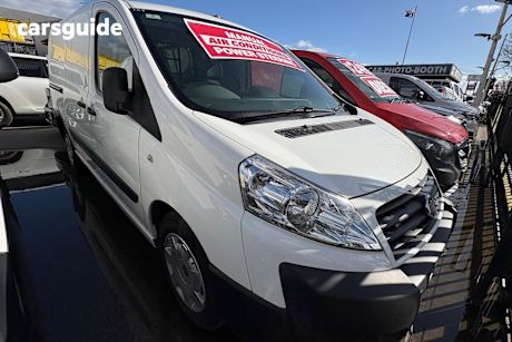 White 2013 Fiat Scudo Commercial F
