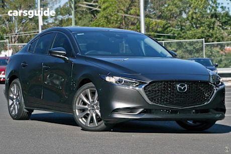 Grey 2025 Mazda Mazda3 Sedan G20 EVOLVE F