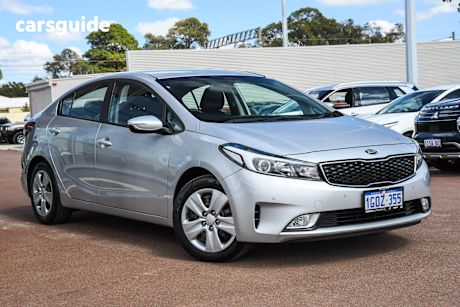 Silver 2018 Kia Cerato Sedan S F