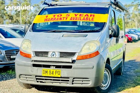 Silver 2006 Renault Trafic Van Swb