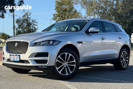 Silver 2016 Jaguar F-Pace SUV 20D PRESTIGE 4X4