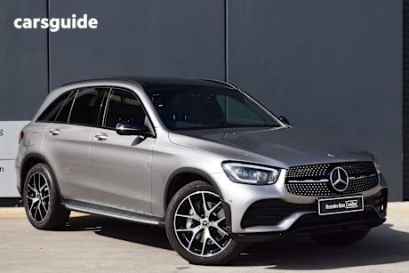 Silver 2021 Mercedes-Benz GLC-Class SUV GLC300 4WD