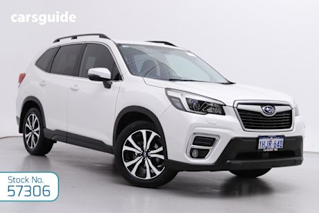 White 2021 Subaru Forester Wagon 2.5I Premium (Awd)