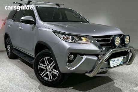 Silver 2018 Toyota Fortuner SUV GXL 4X4