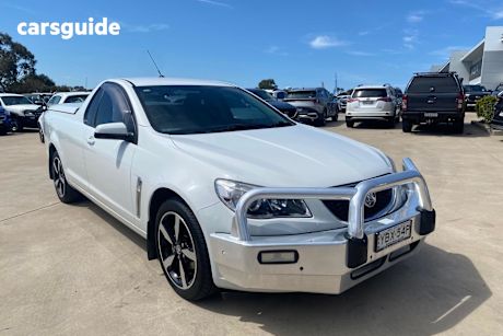 White 2016 Holden UTE Ute Tray R