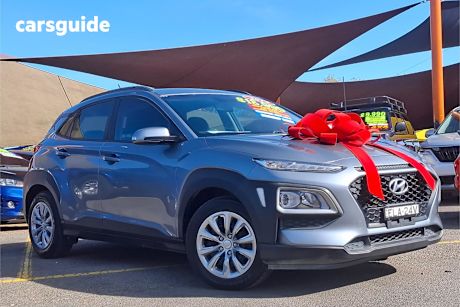 Silver 2019 Hyundai Kona SUV GO F