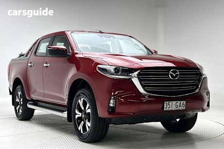 Red 2022 Mazda BT-50 Ute Tray XTR 4X4