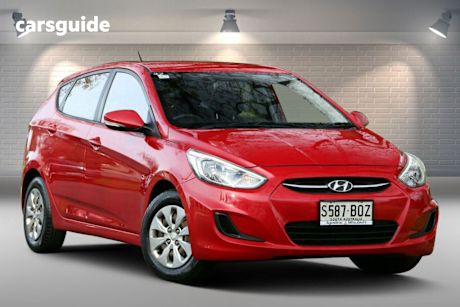 Red 2014 Hyundai Accent Hatch ACTIVE F