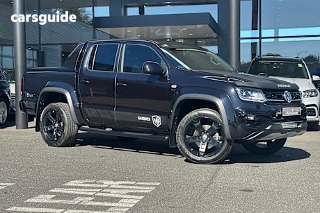 Black 2022 Volkswagen Amarok Ute Tray TDI580 W580 4X4