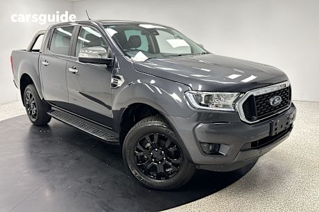 Grey 2021 Ford Ranger Ute Tray XLT 4X4