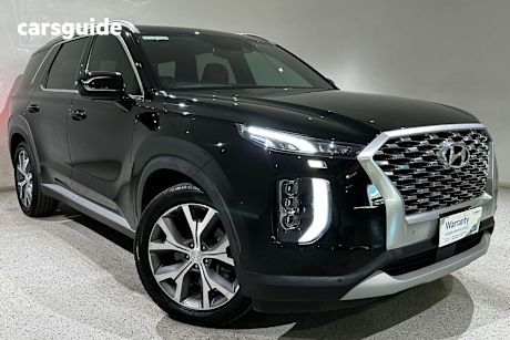 Black 2021 Hyundai Palisade SUV HIGHLANDER 4X4