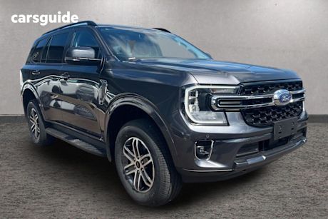 Grey 2024 Ford Everest SUV TREND 4X4