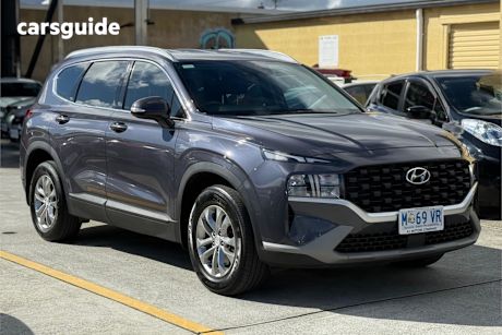 Grey 2022 Hyundai Santa FE SUV 4X4