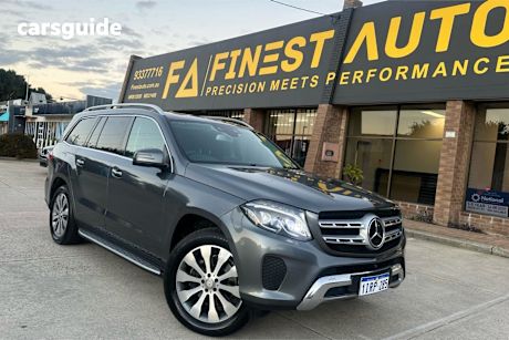 Grey 2016 Mercedes-Benz GLS350 Wagon D 4Matic
