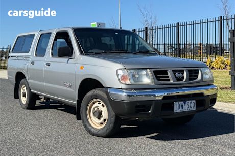 Silver 2001 Nissan Navara Ute Tray DX R