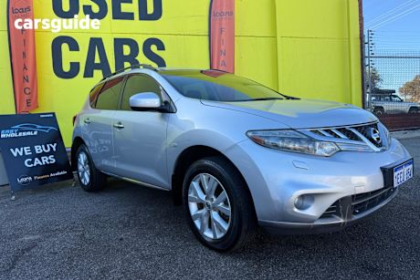 Silver 2013 Nissan Murano SUV ST 4X4