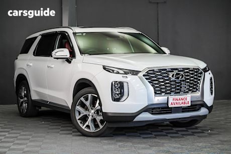 White 2021 Hyundai Palisade Wagon Highlander (7 Seat)
