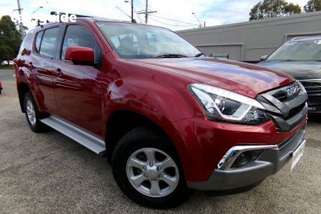 Red 2020 Isuzu MU-X Wagon Ls-M (4X4)