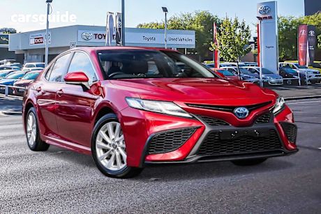 Red 2021 Toyota Camry Sedan ASCENT SPORT F