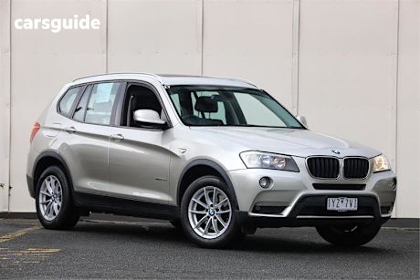 Silver 2012 BMW X3 SUV XDRIVE20D 4X4