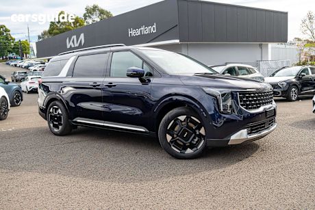 Blue 2025 Kia Carnival SUV GT-LINE HEV F
