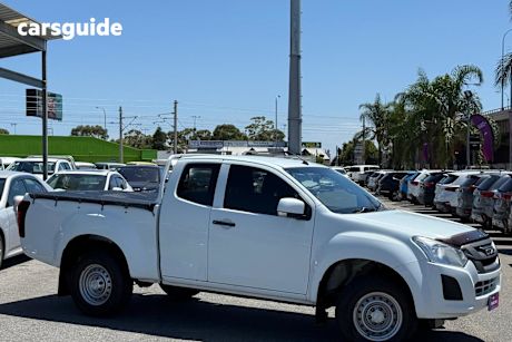 White 2017 Isuzu D-MAX Space Cab Utility Sx Hi-Ride (4X2)