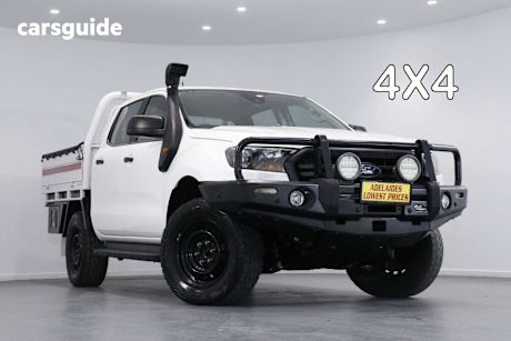White 2020 Ford Ranger Ute Tray XL 4X4